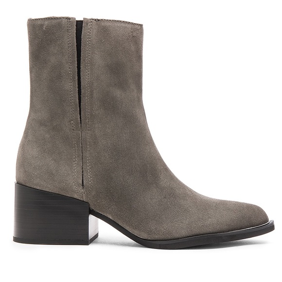 NWOT Raylan Circus by Sam Edelman Grey Suade Boot - Picture 2 of 6